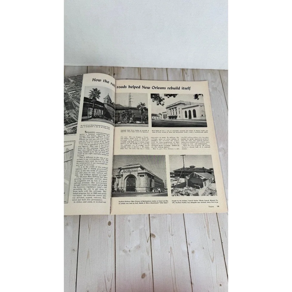 Trains Magazine September 1954 Maine Central Steam Locomotive Railroading